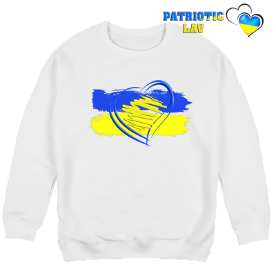 Світшот дитячий білий