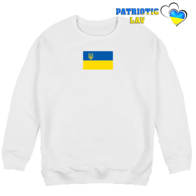 Світшот дитячий білий