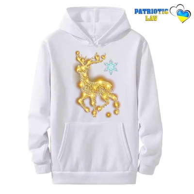 Худі дитячий білий